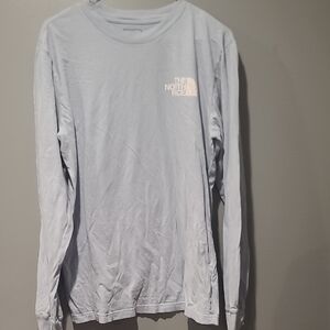 The North Face Men's Sky Blue Long Sleeve Tee